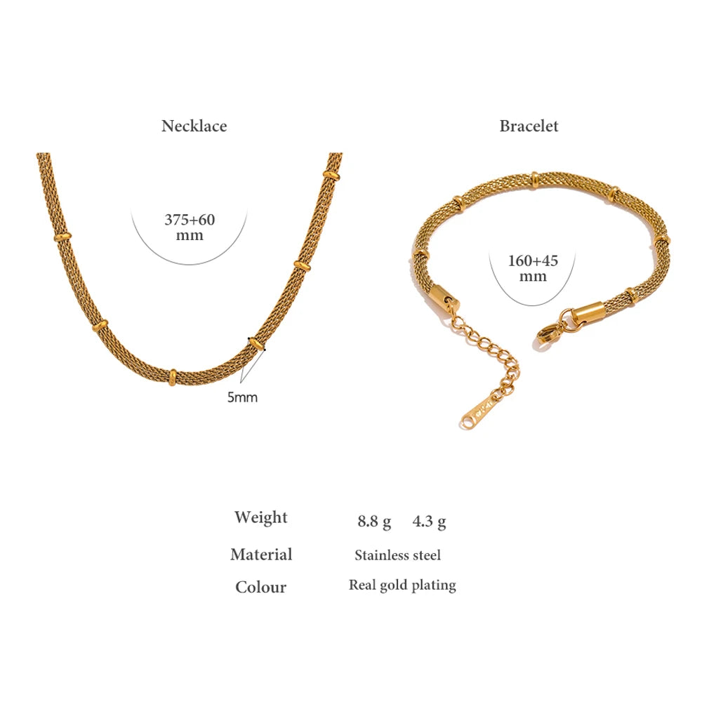 Gilded Form Necklace