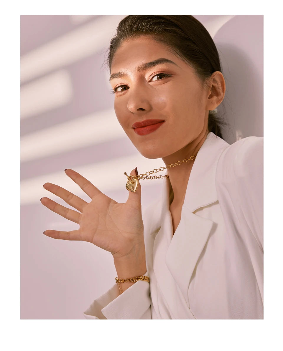 Golden Sweetheart Pendant