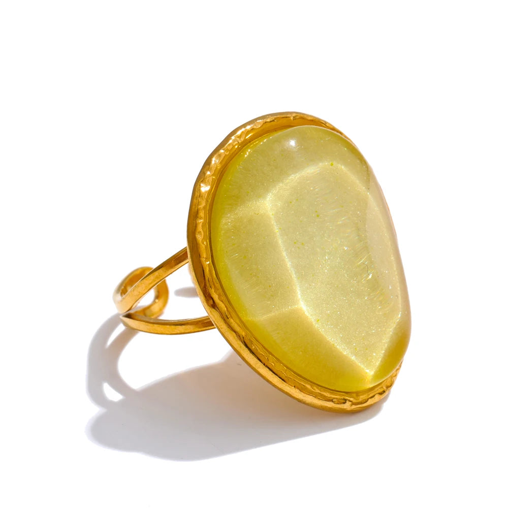 Bold Aura Statement Rings