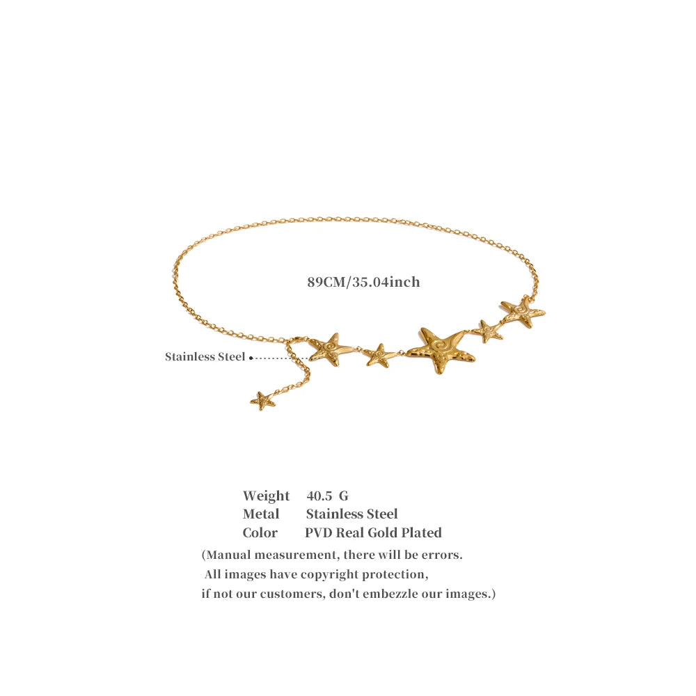 Summer Charm Waist Belly Chain