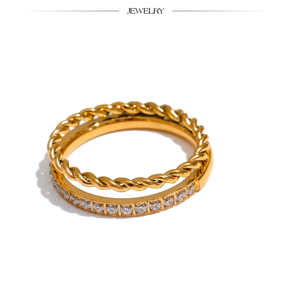 Braided Twist Ring