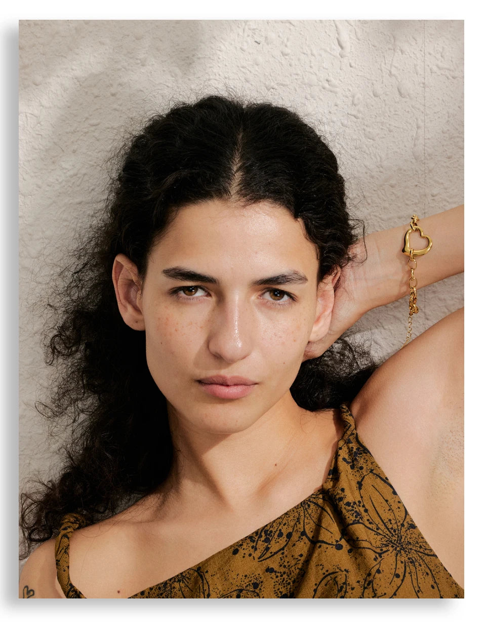 Chunky Chain Heart Bracelet