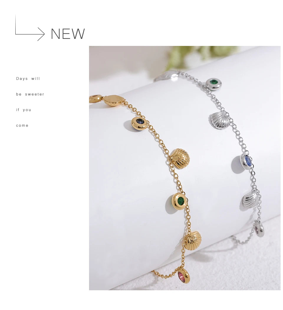 Color Charm Anklet/Bracelet