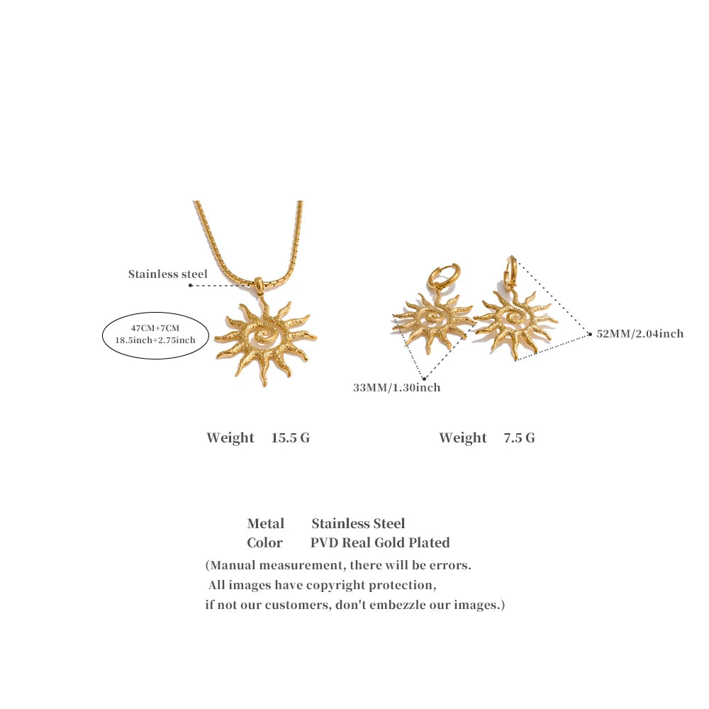 Radiant Sunburst Set
