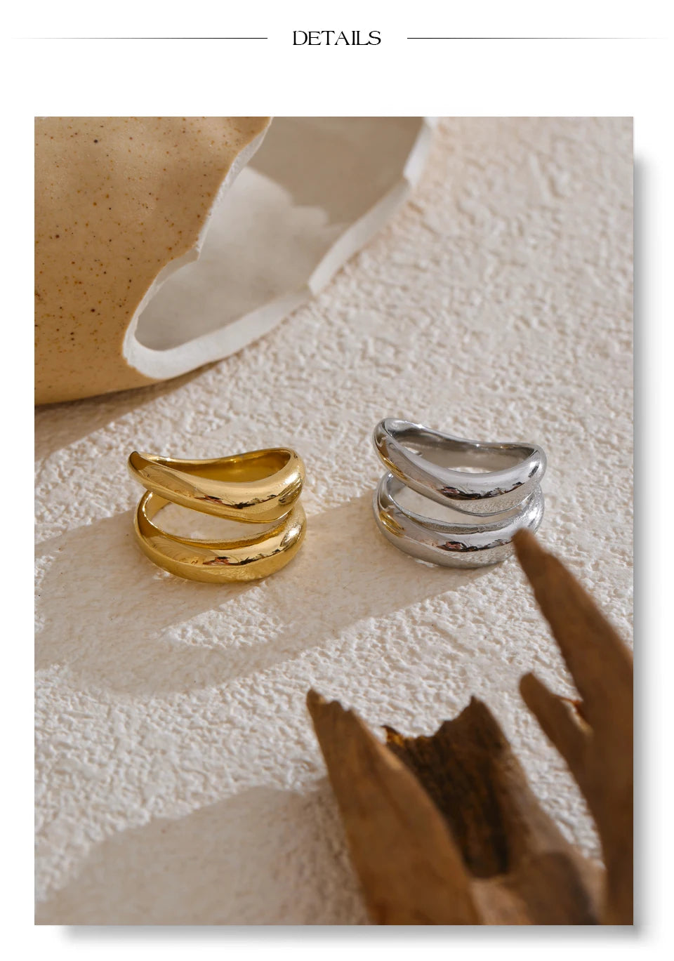 Modern Sculpt Ring