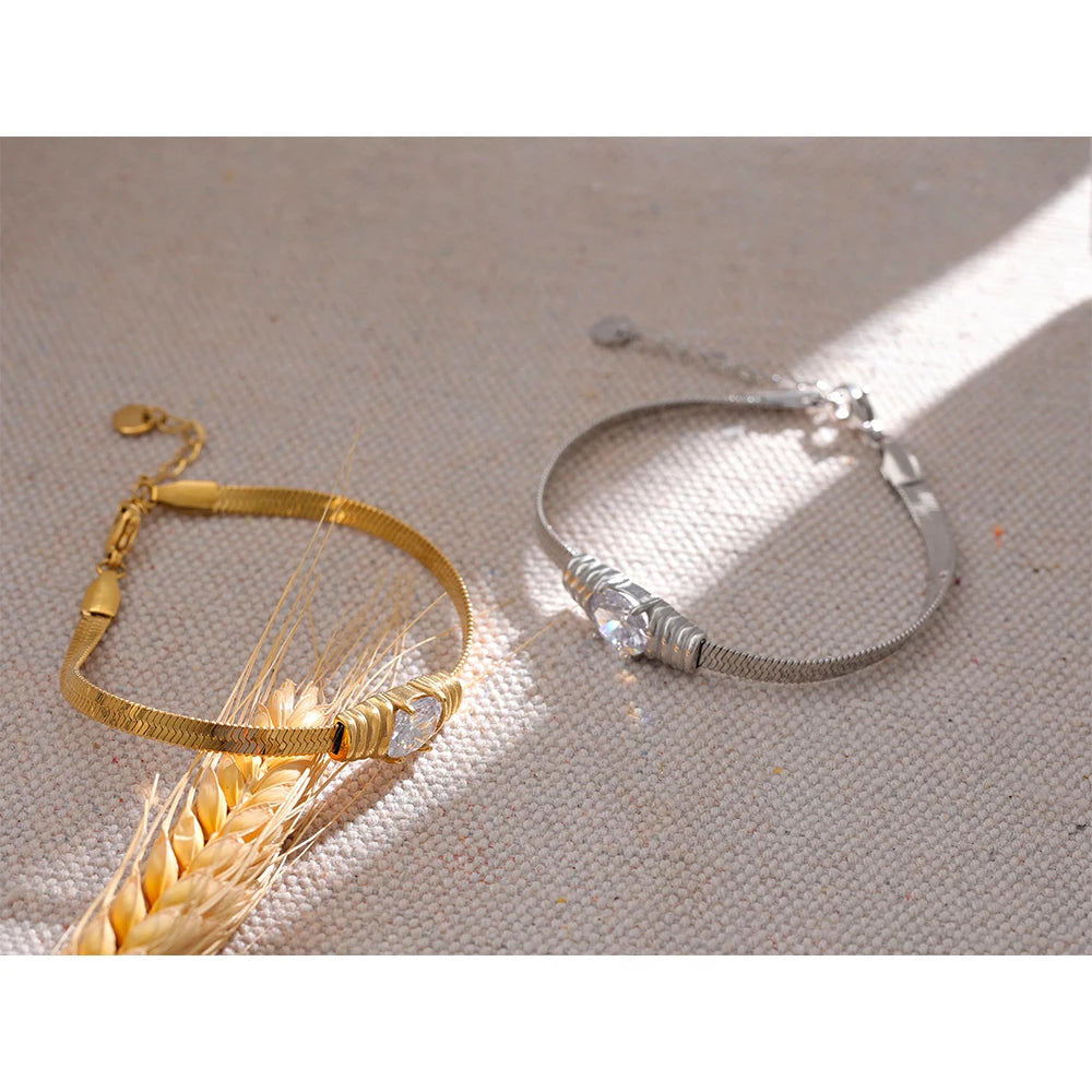 Golden Orbit Bracelet