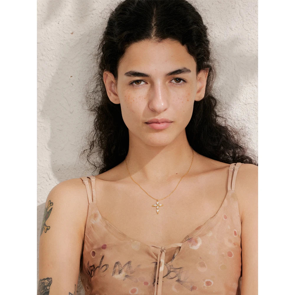 Crystal Cross Pendant