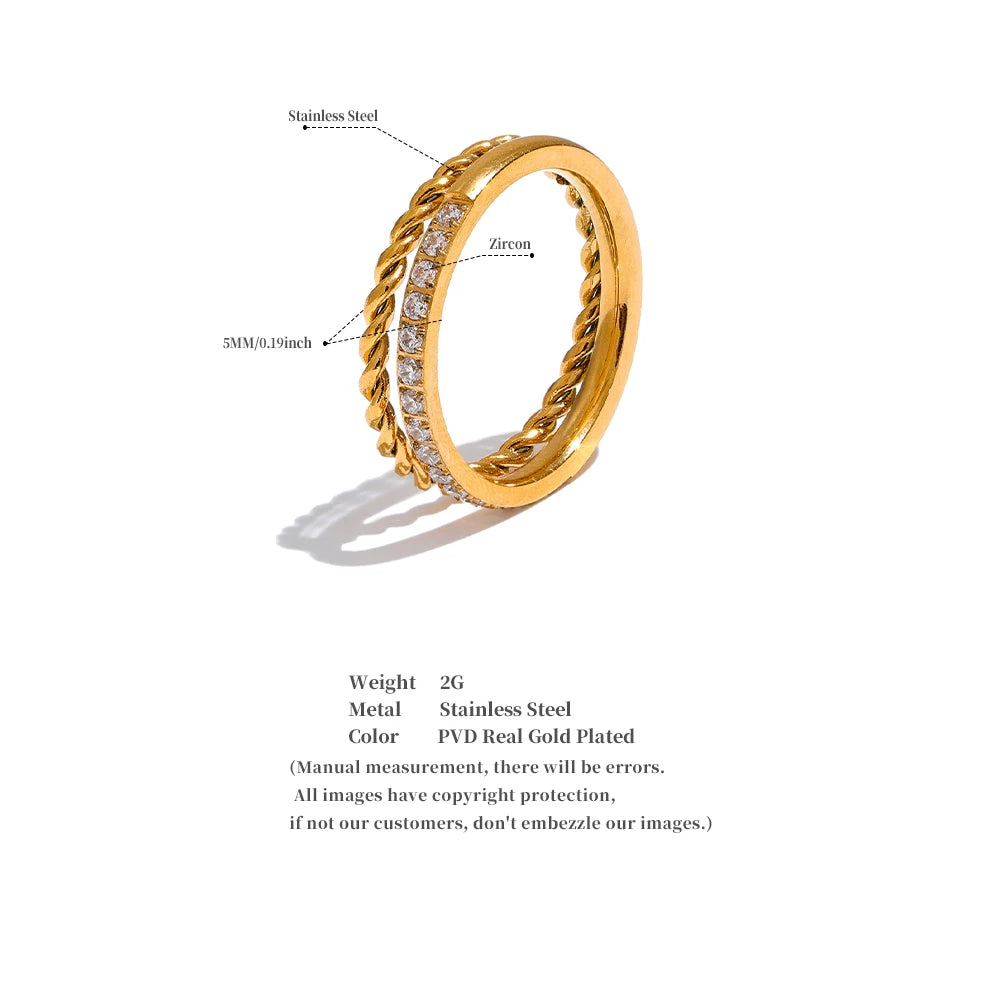 Braided Twist Ring