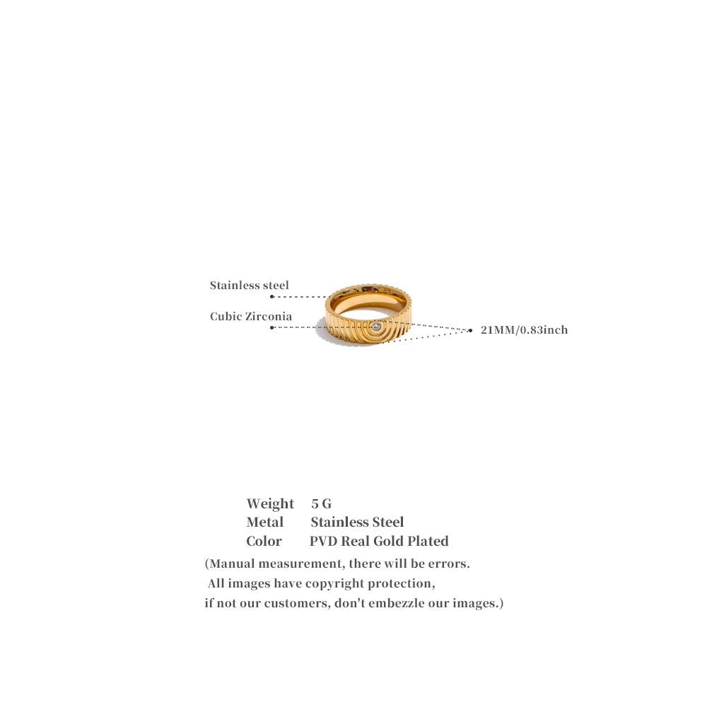 Zircon Edge Ring