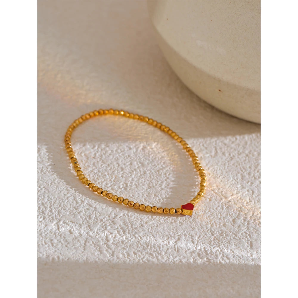 Red Heart Bracelet