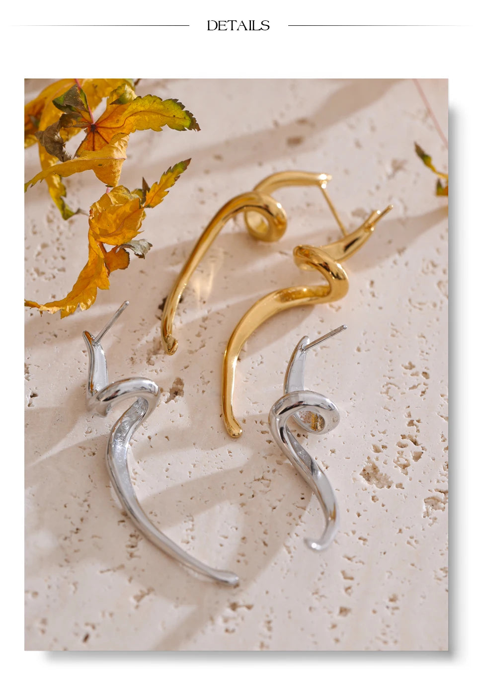 Lightning Statement Earrings