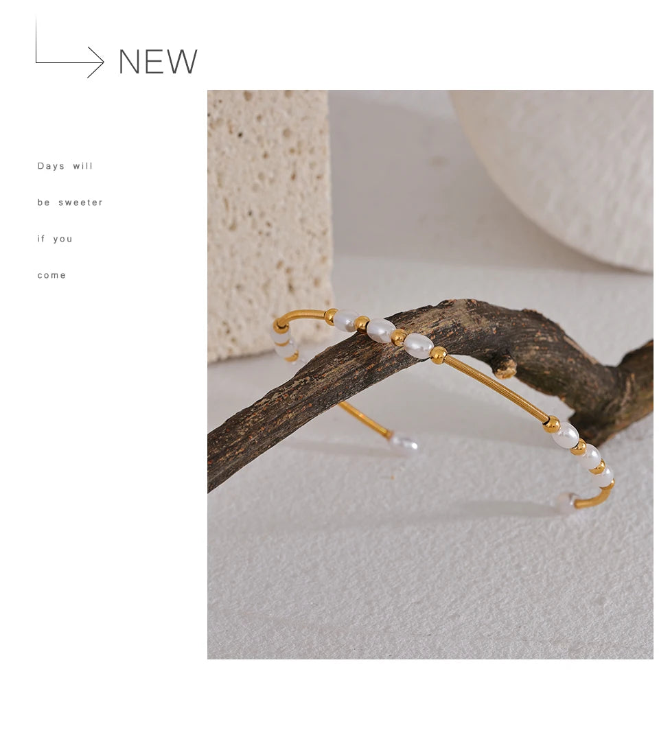 Luxe Pearl Cuff