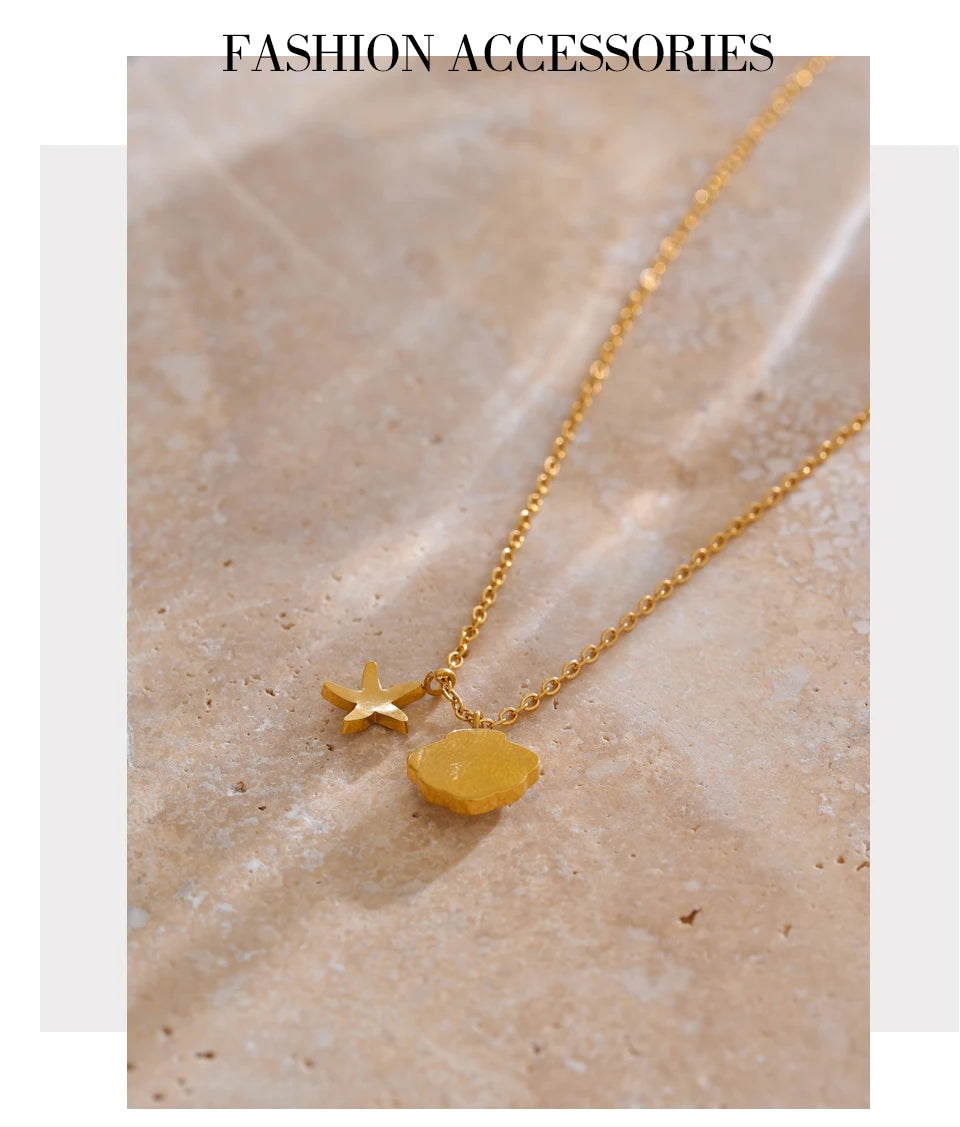 Seashell Grace Necklace
