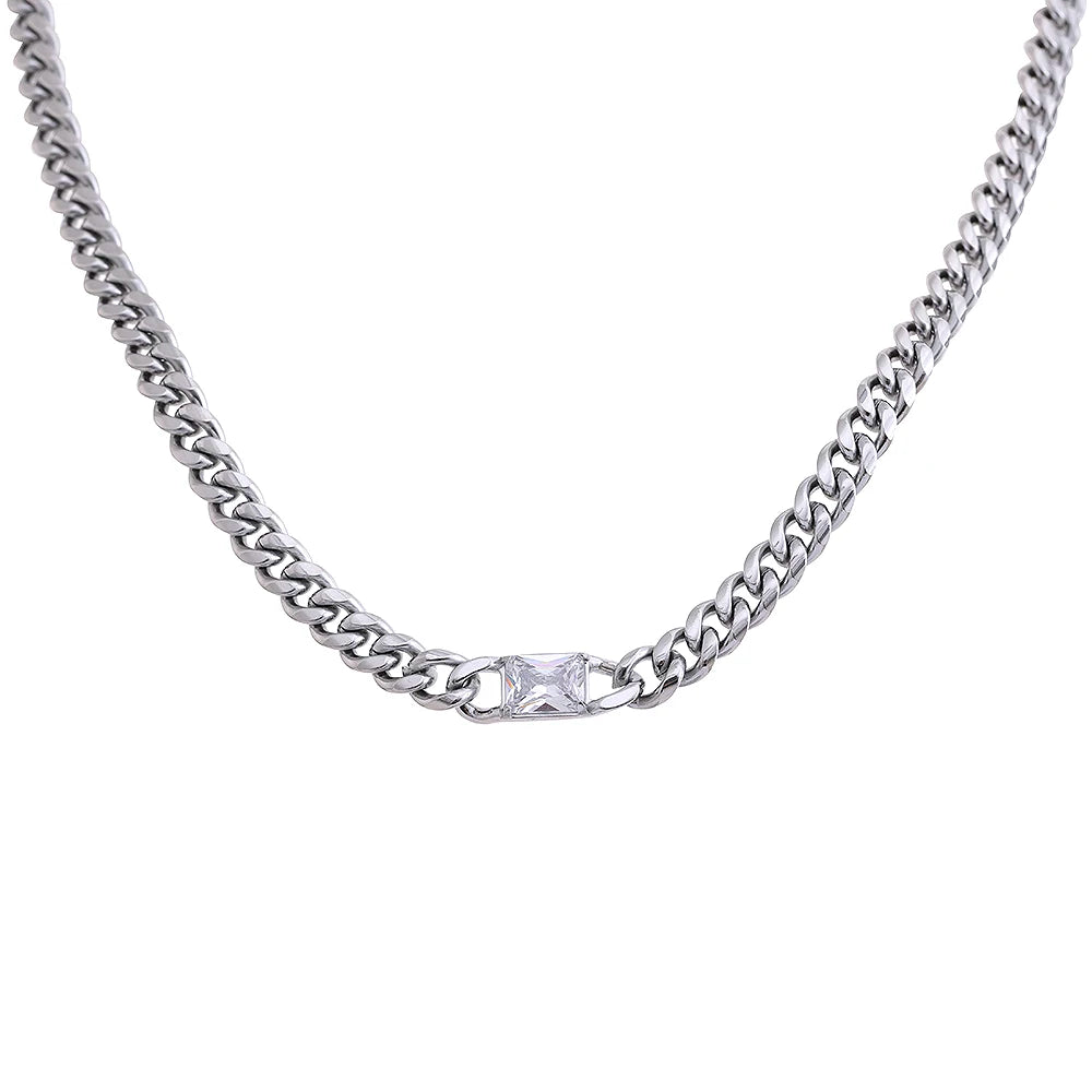 Gold-Plated Chic Chain Set