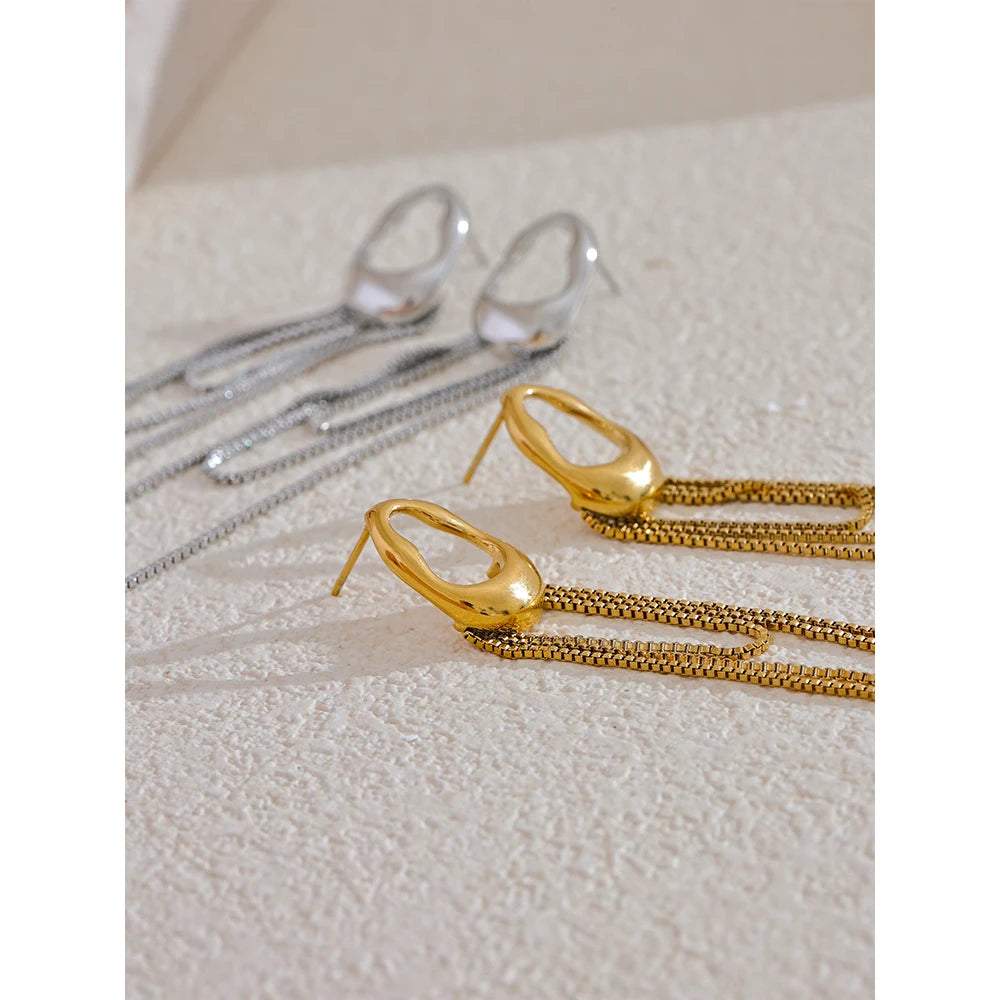 Chain Drop Earrings