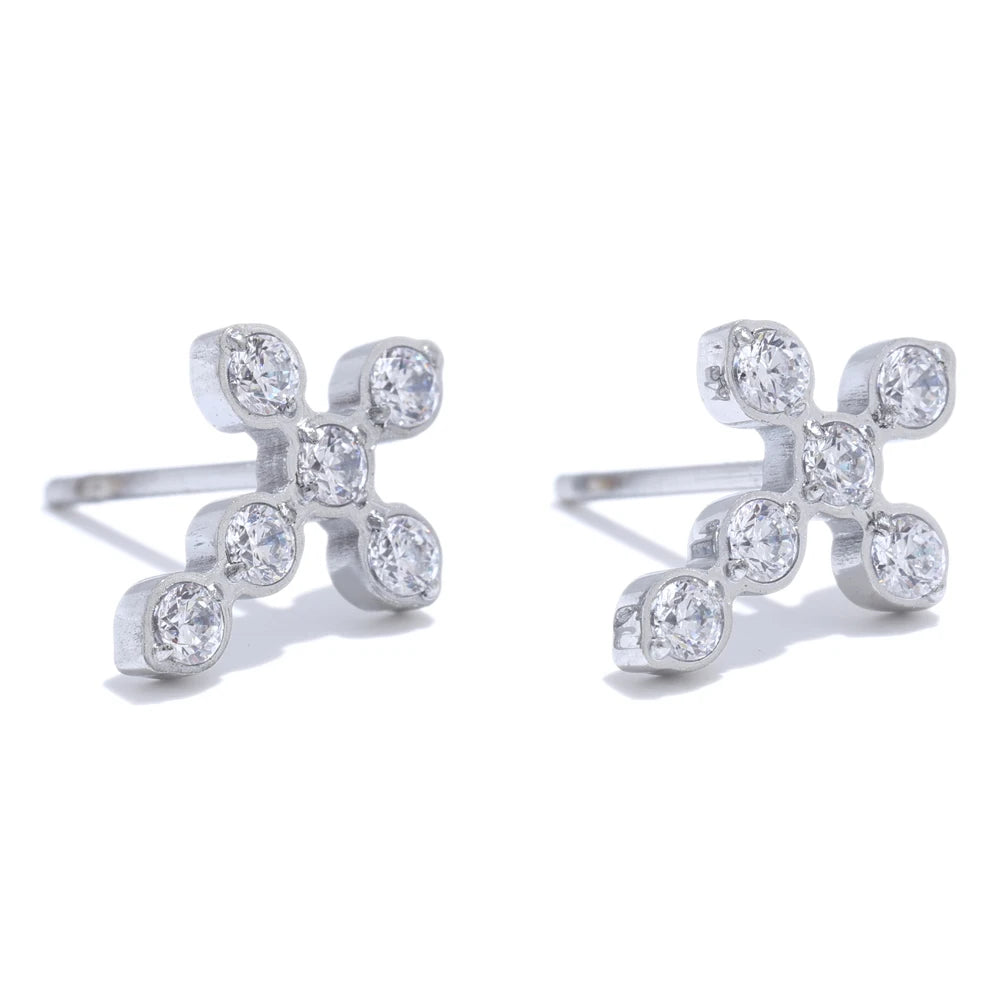 Divine Cross Studs