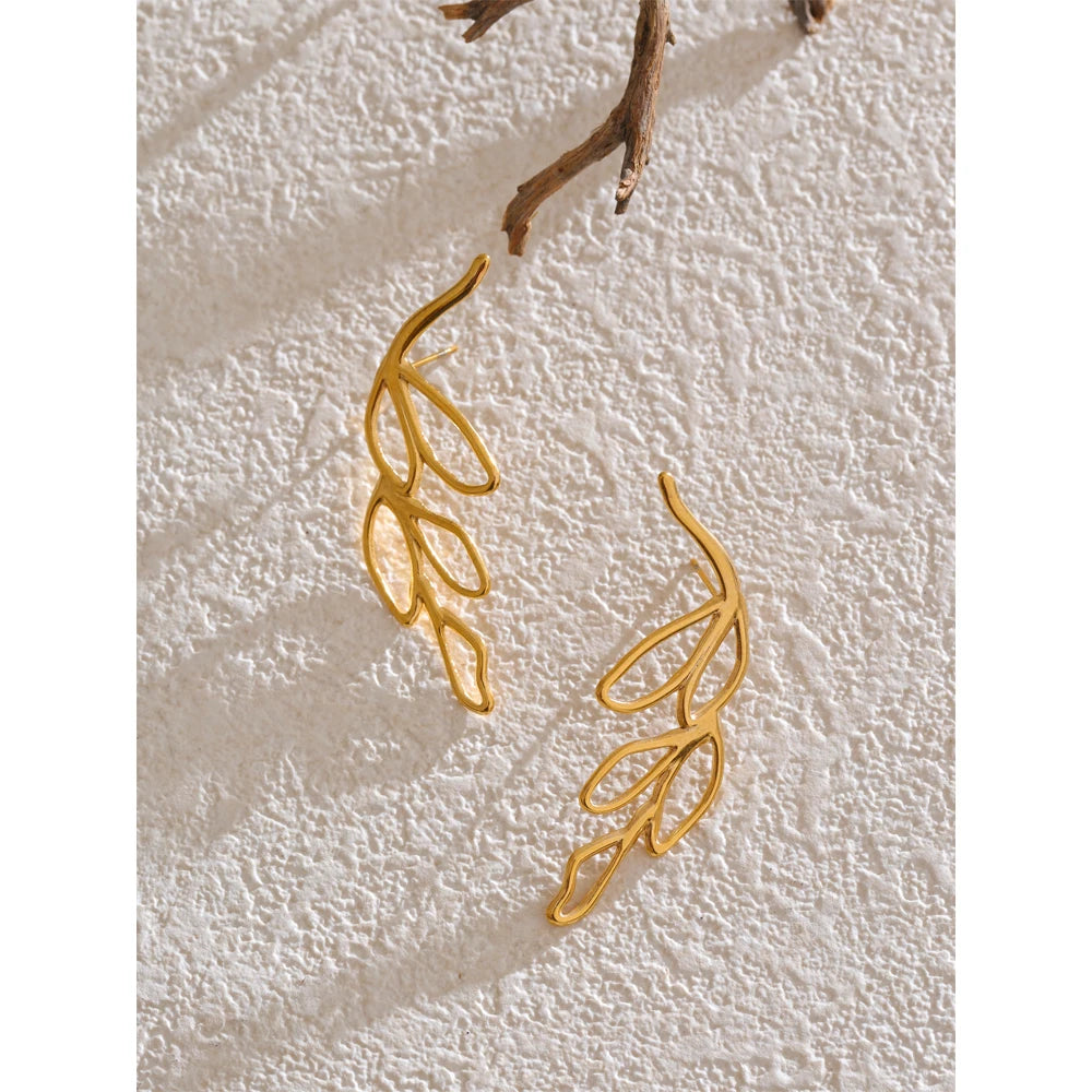 Leaf Flow Earrings