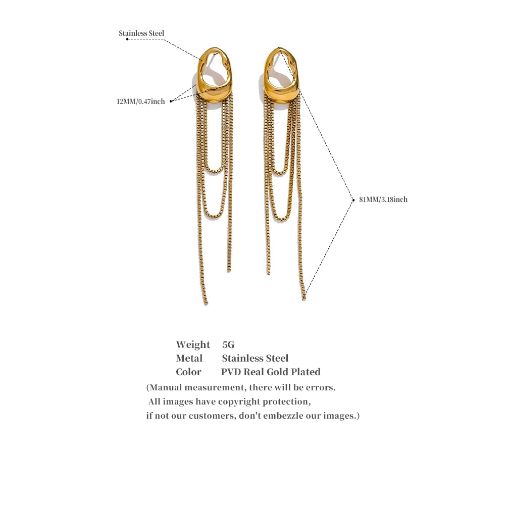 Chain Drop Earrings