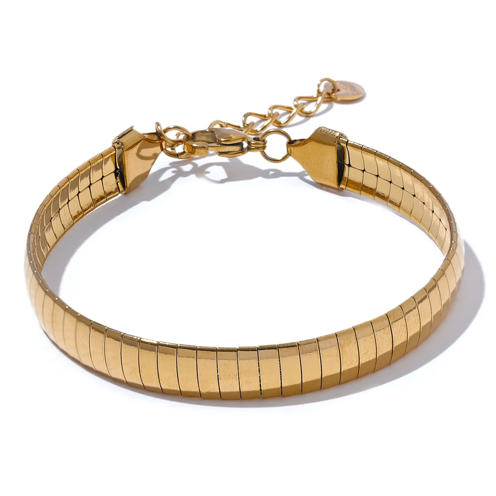Geometric Gold Bracelet