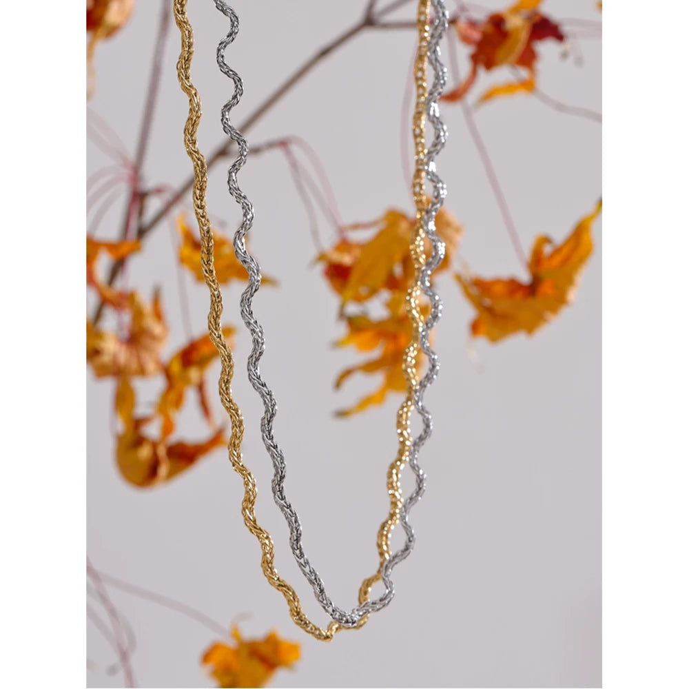 Wave Chain Necklace