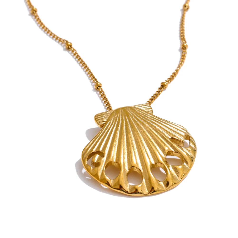 Golden Seashell Duo Set