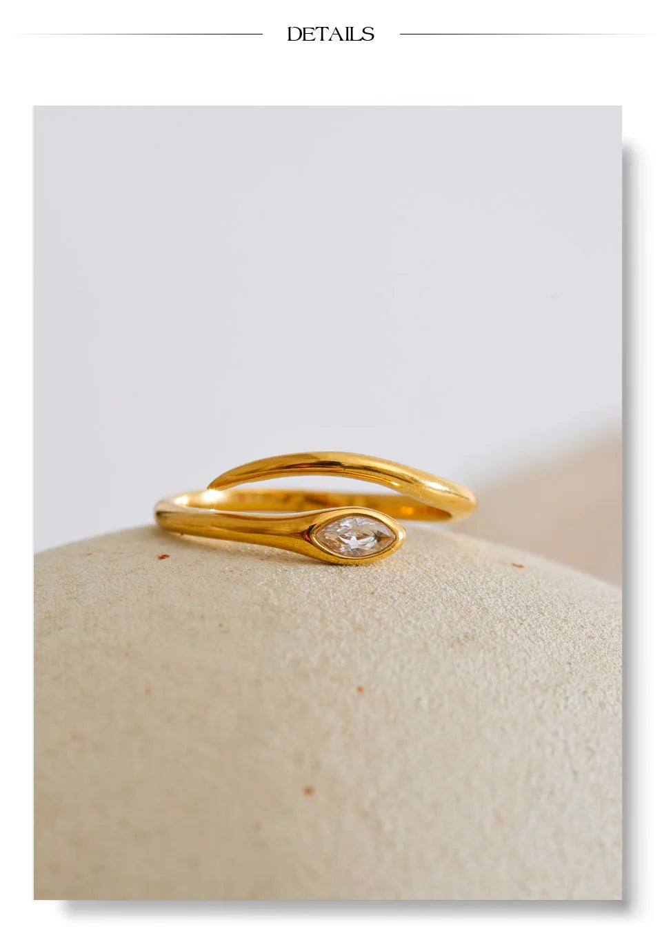 Solitaire Gold Ring