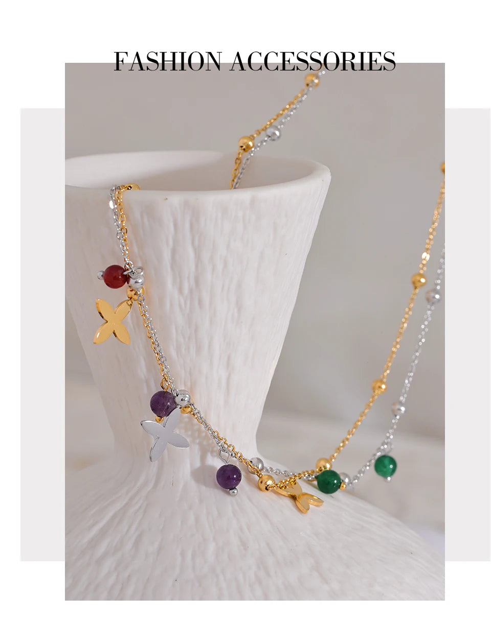 Van Cleef Stone Pendant