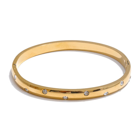 Classic Crystal Bangle