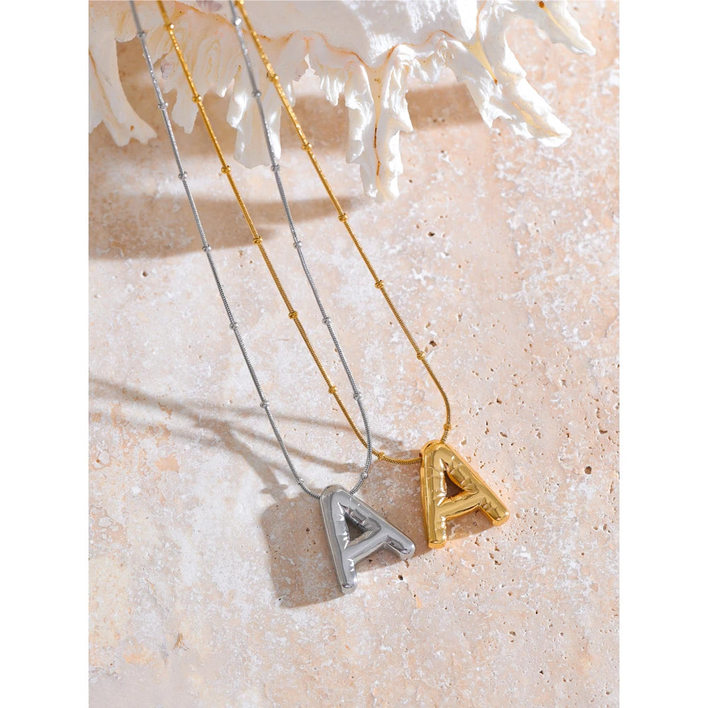 Modern Alphabet Pendant