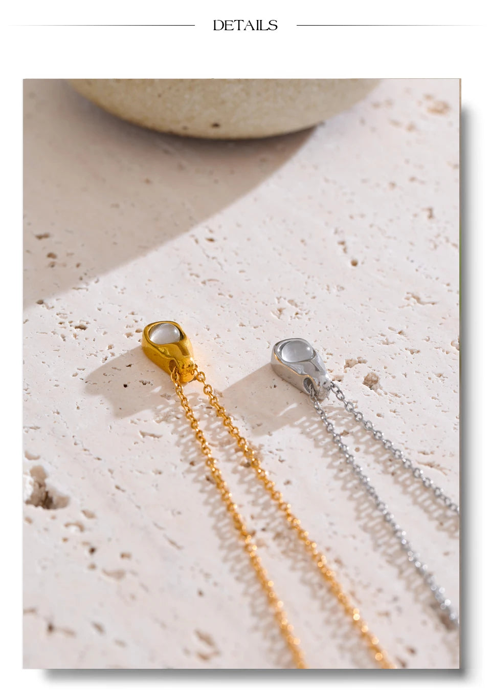 Drop Pearl Necklace