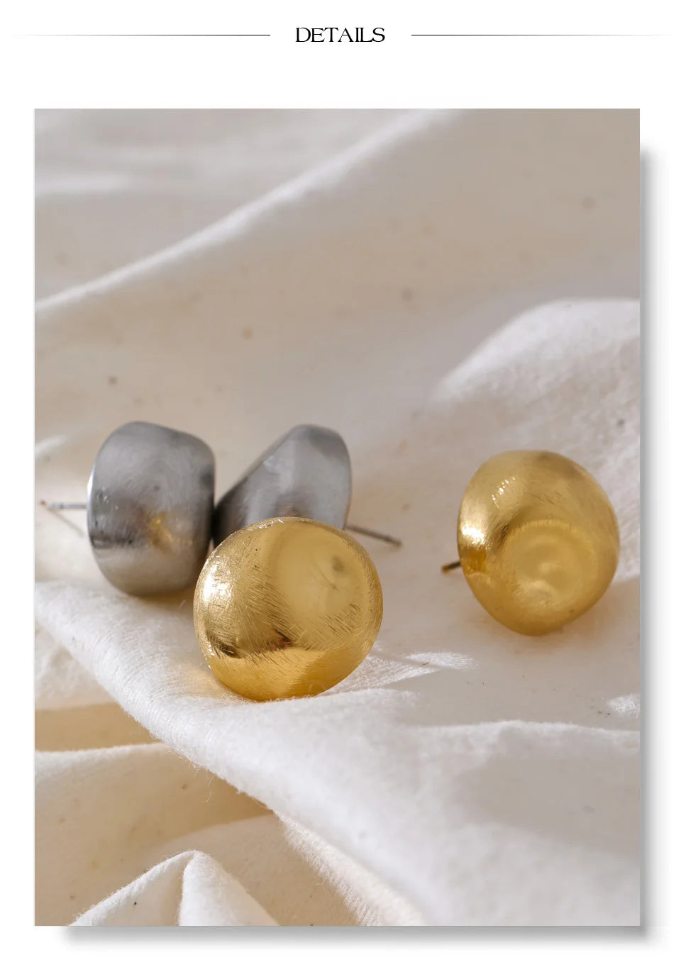Polished Sphere Studs