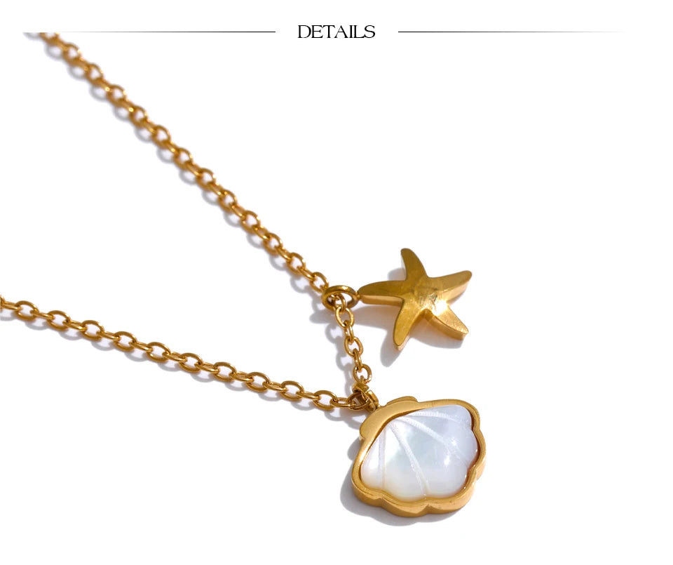 Seashell Grace Necklace