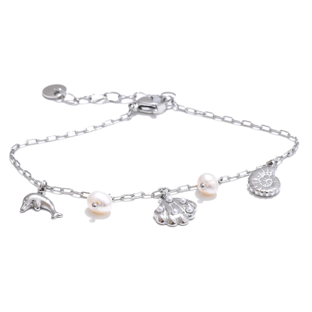 Chic Pearl Shell Bracelet