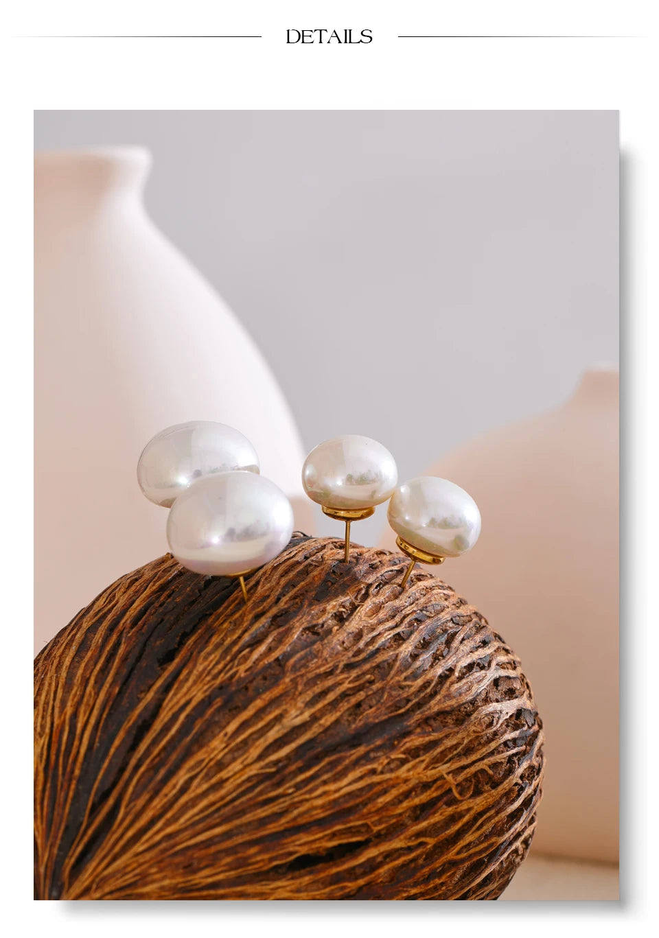 Lustrous Pearl Studs