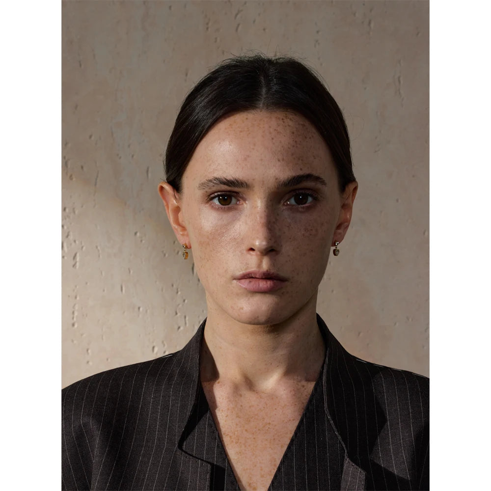 Crystal Heart Earrings