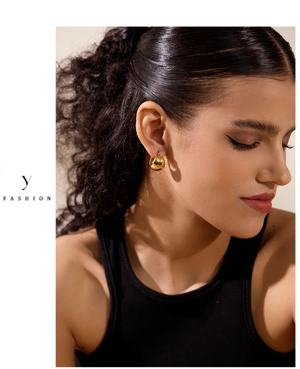 Celestial Curve Hoops