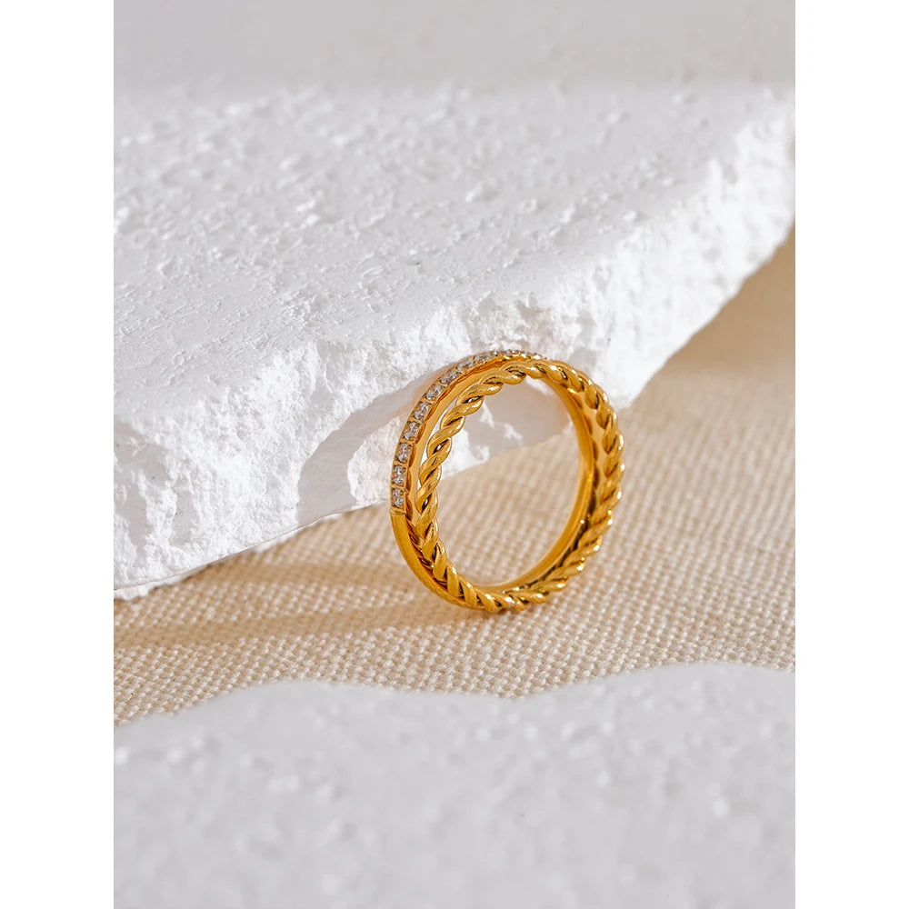 Braided Twist Ring