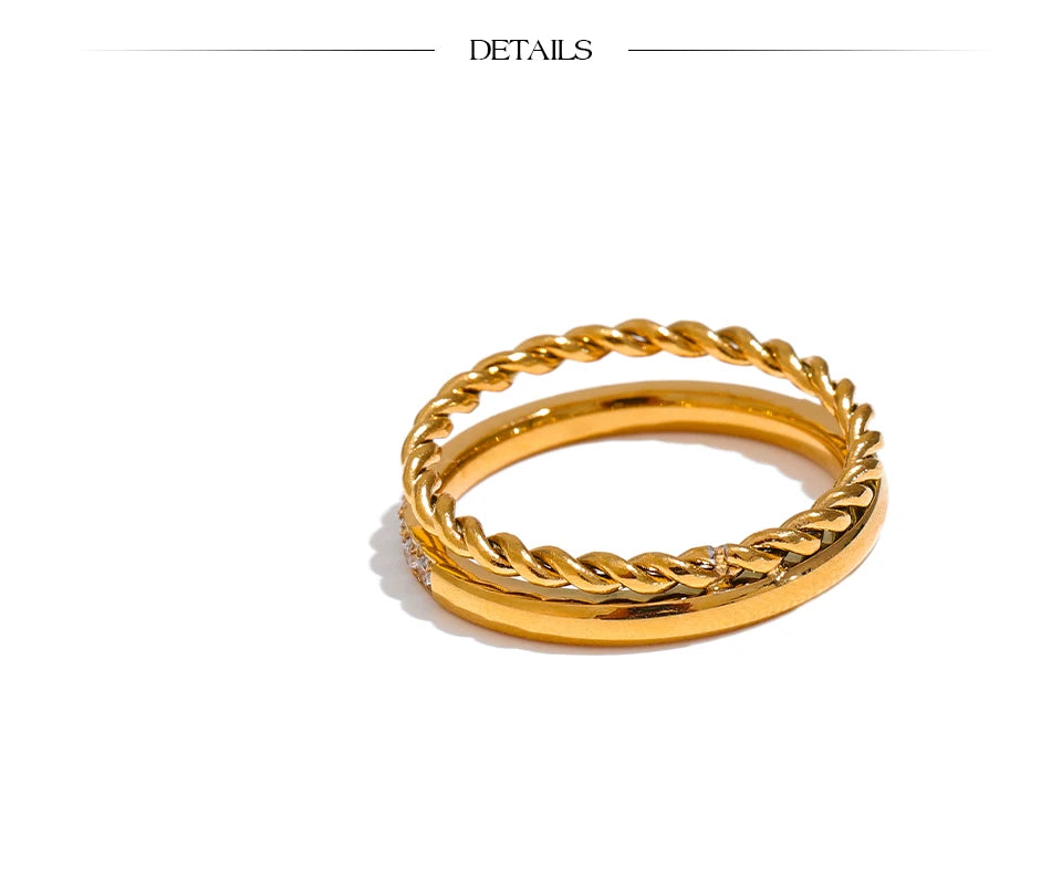 Braided Twist Ring