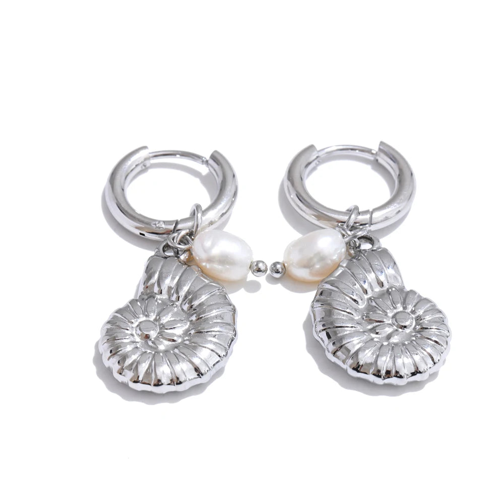 Seashell Charm Earrings Collection
