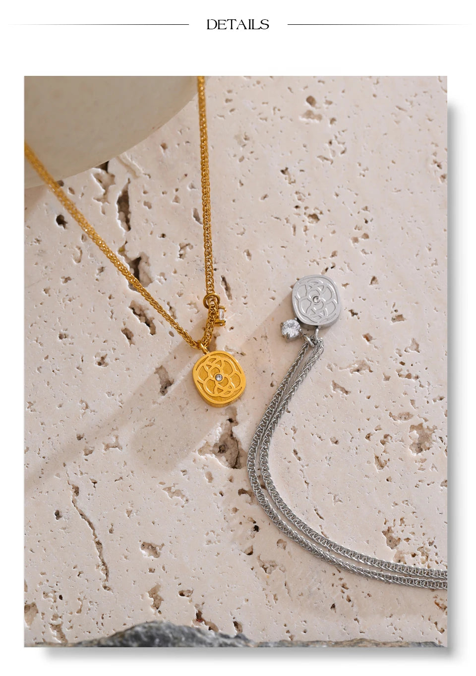 Round Medallion Necklace