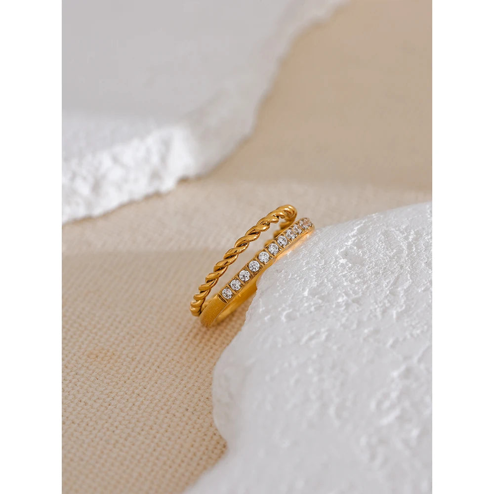 Braided Twist Ring