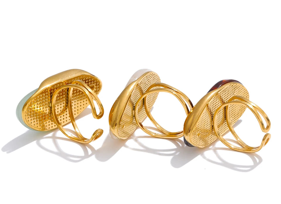 Natural Gemstone Rings