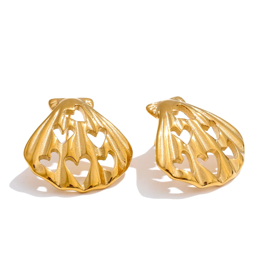 Golden Seashell Duo Set