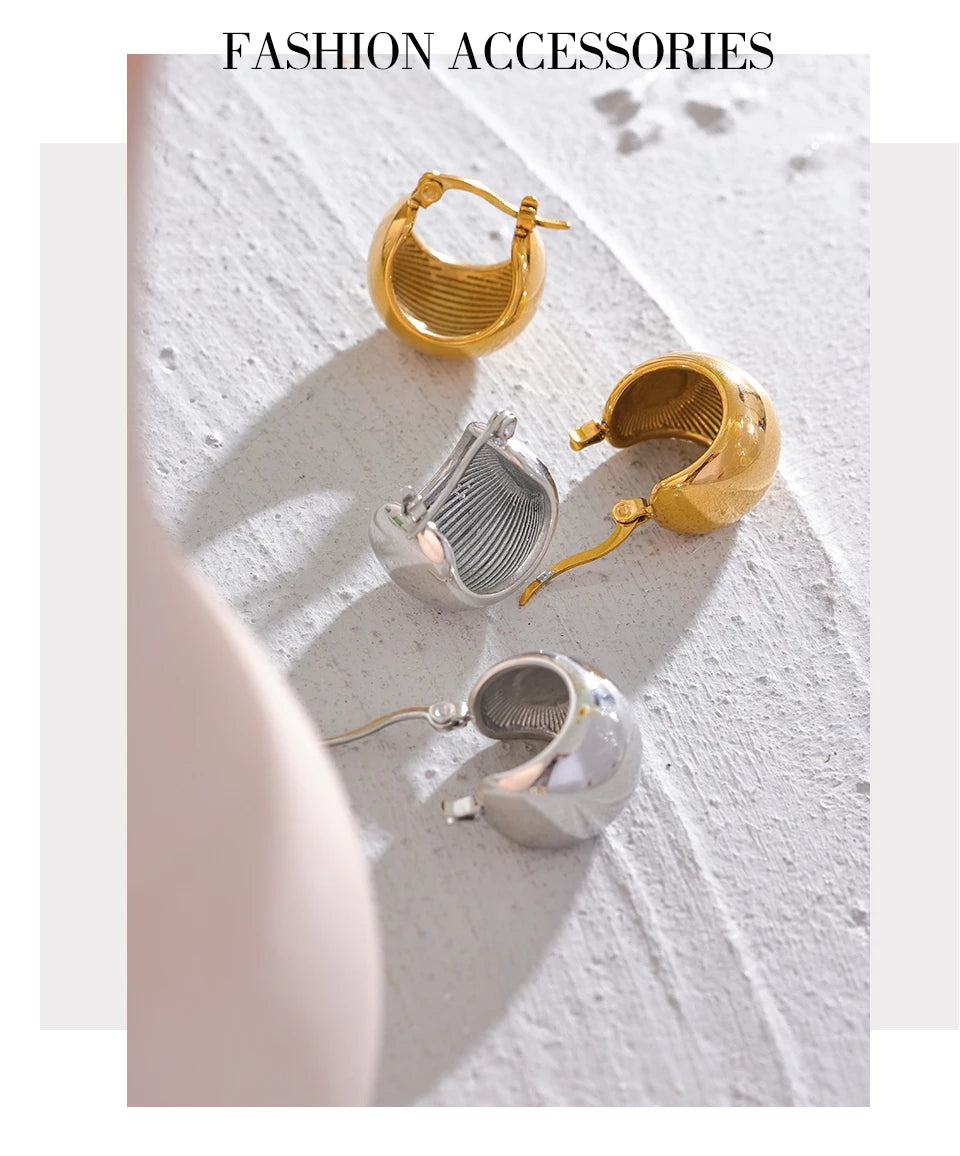 Celestial Curve Hoops