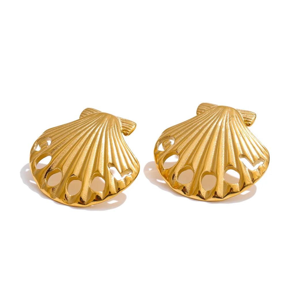 Golden Seashell Duo Set