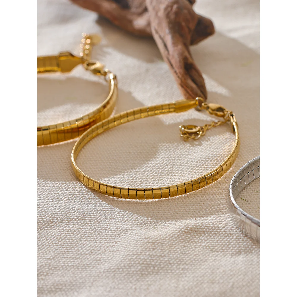 Geometric Gold Bracelet