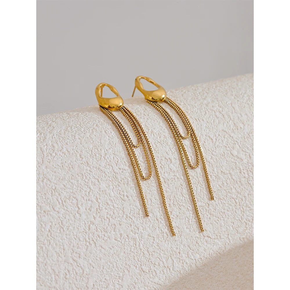 Chain Drop Earrings