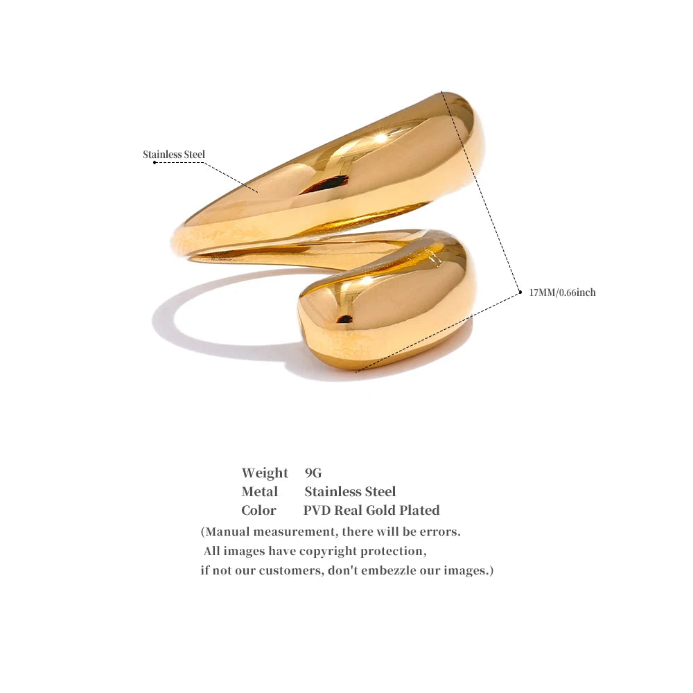 Sculpted Motion Ring