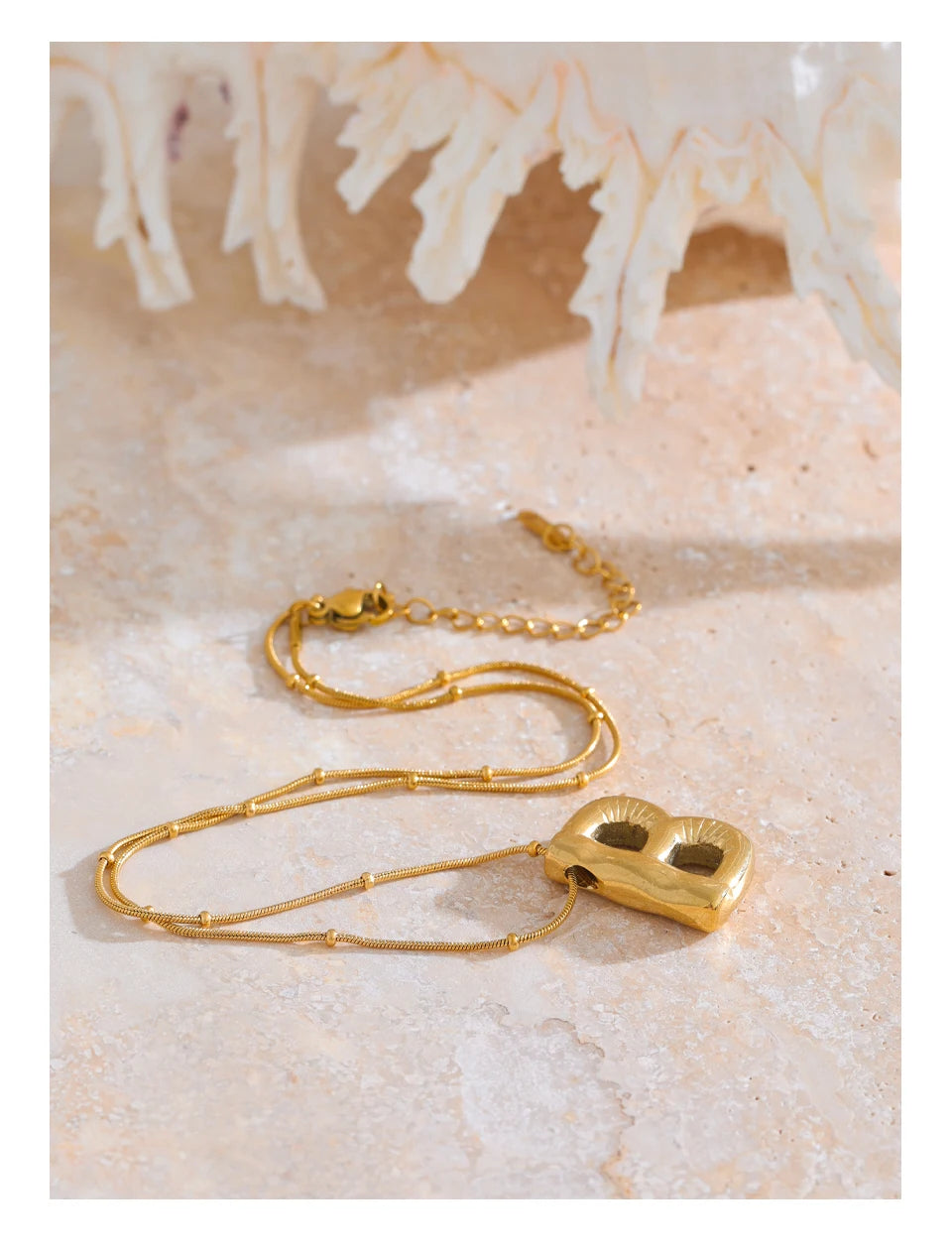 Modern Alphabet Pendant
