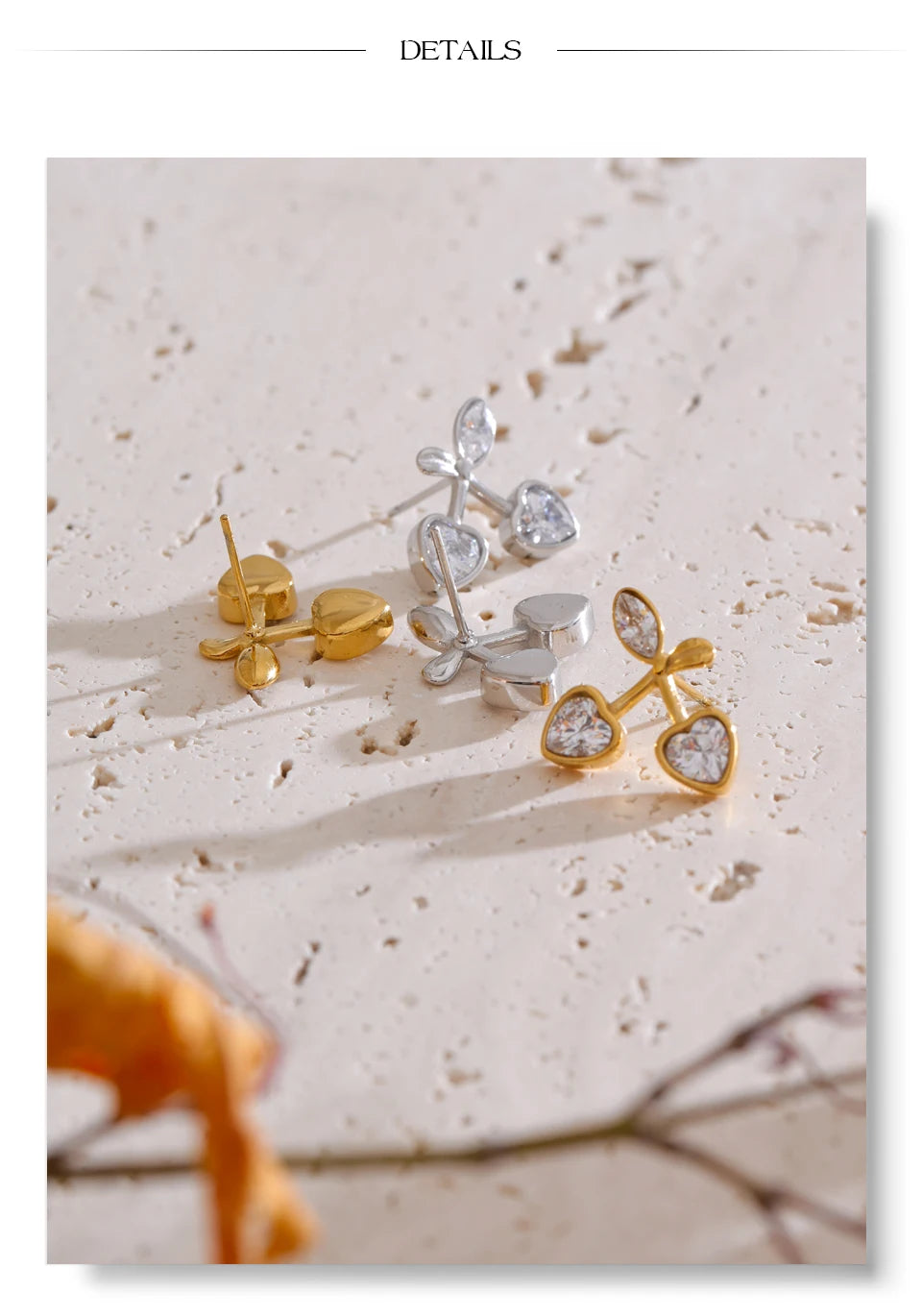 The Blooming Crystal Studs